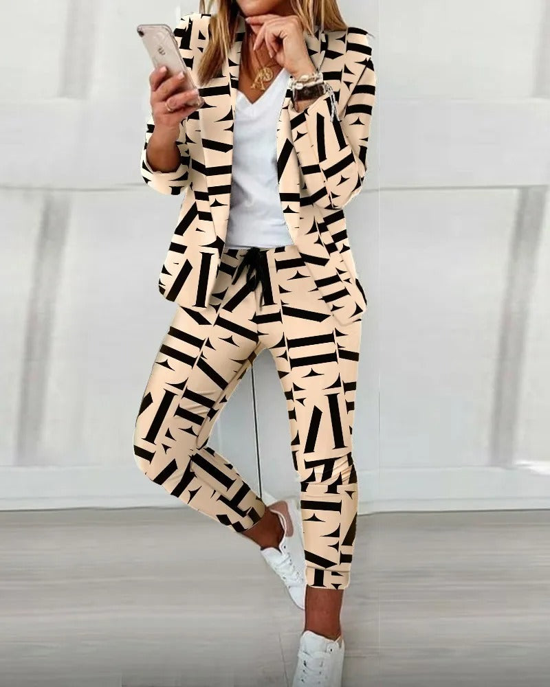 EP | Blazer à manches longues et pantalon