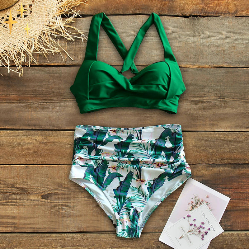 Ilda® | Bikini Set High Waist Bottom and Top for All Shapes and Sizes