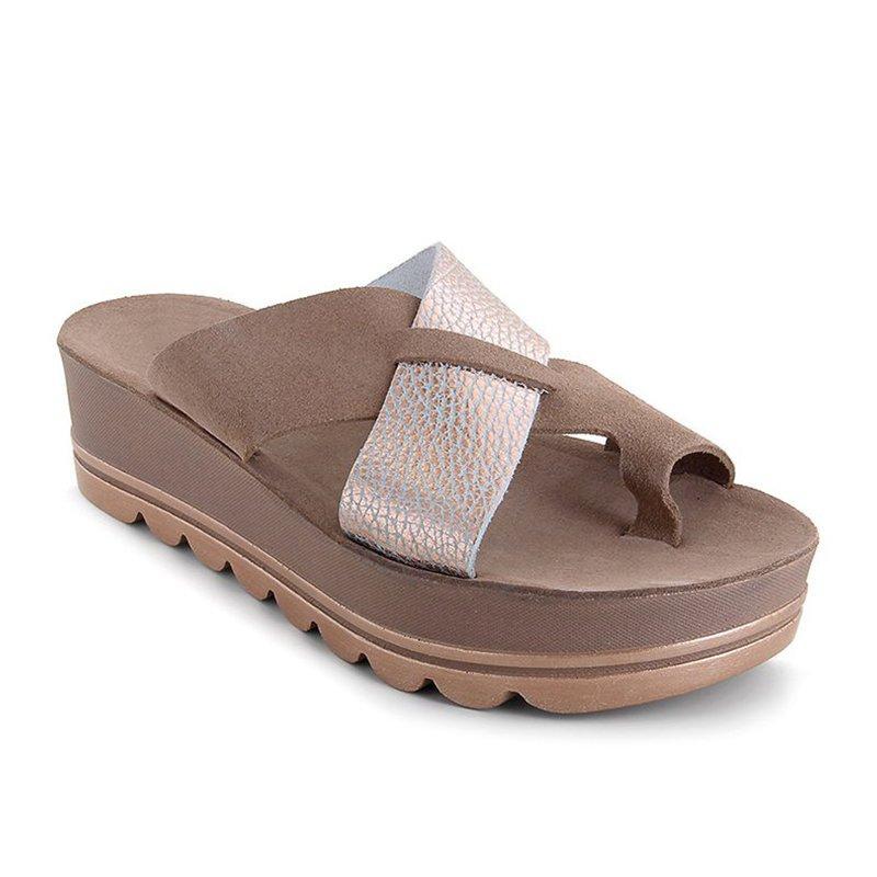 SL | Sandales à plateforme élégantes avec brides croisées