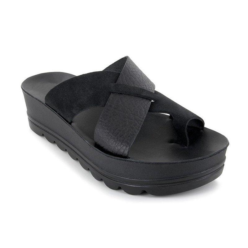 SL | Sandales à plateforme élégantes avec brides croisées