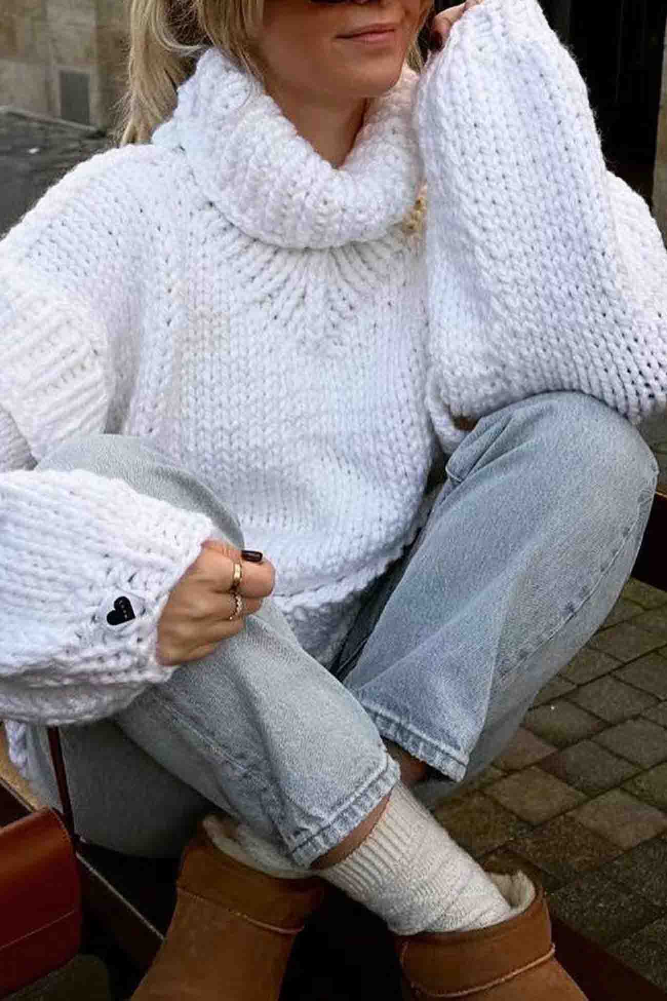 Pull au style vintage intemporel