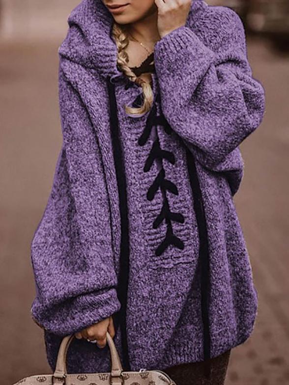 Pull au design réfléchi