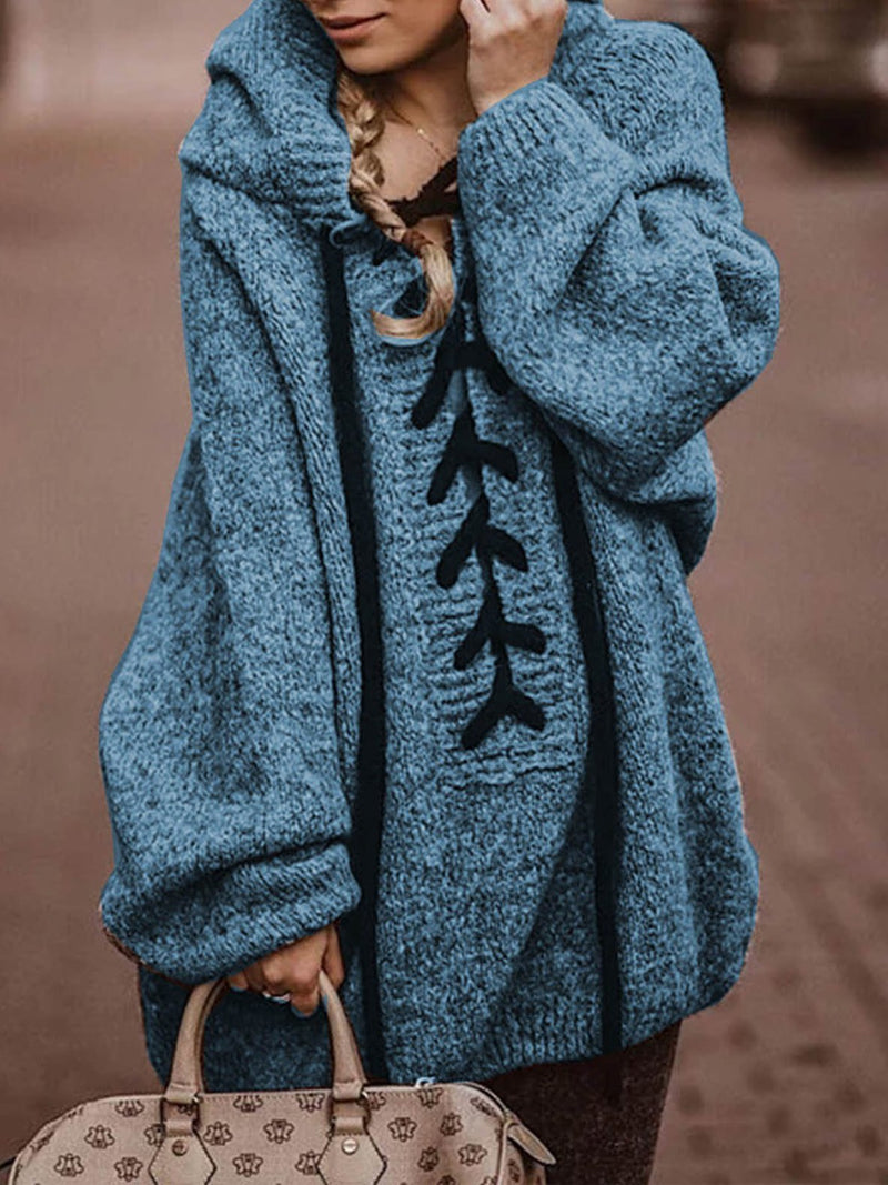 Pull au design réfléchi