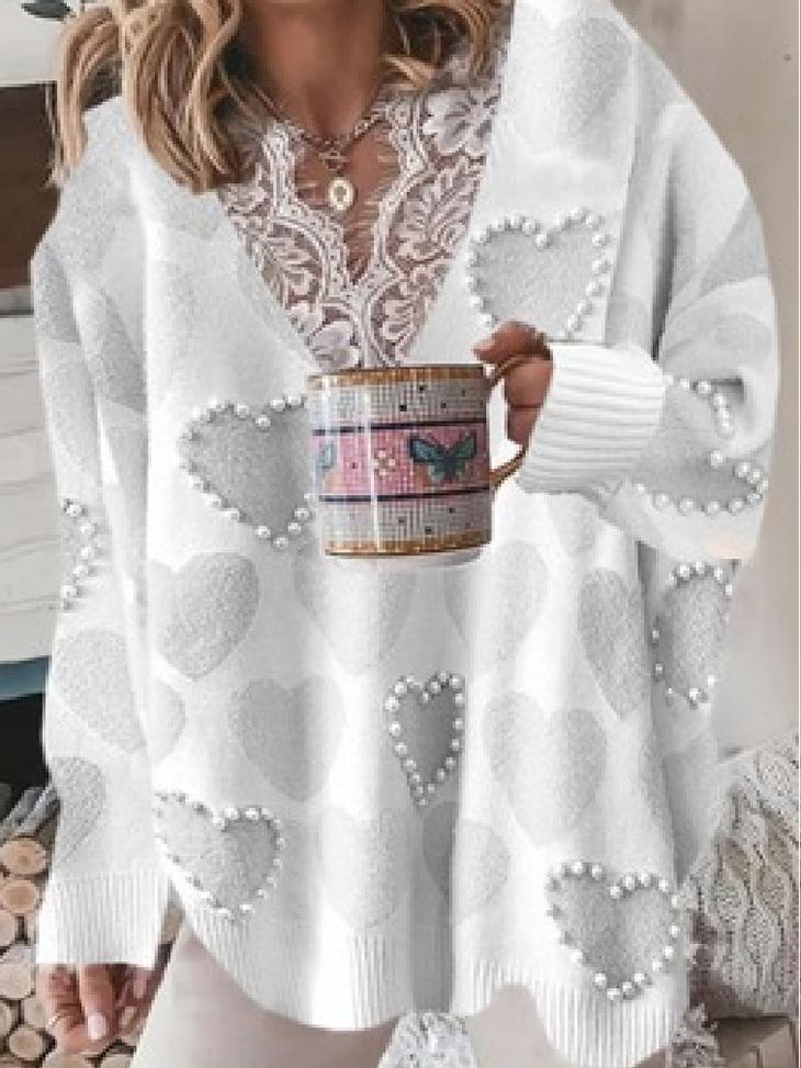 Pull au style vintage intemporel