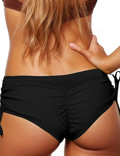 Swimwear Stretchy Boxer Shorts Cheeky Swimsuit Vacation Beach Wear Color Sleeveless Bathing Suits