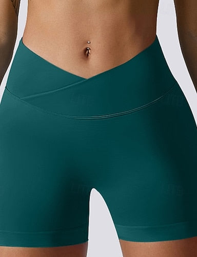 Stretchy Boxer Shorts Swimsuit Stretchy Boxer Shorts Tummy Control High Waist Slim Vacation Beach Wear Color Sleeveless Bathing Suits