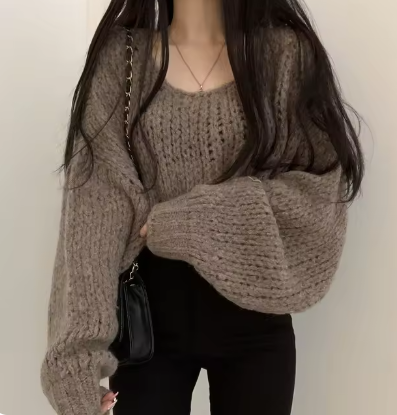 Pull au style vintage intemporel